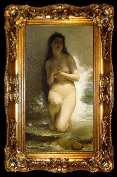framed  William-Adolphe Bouguereau La Perle, ta009-2